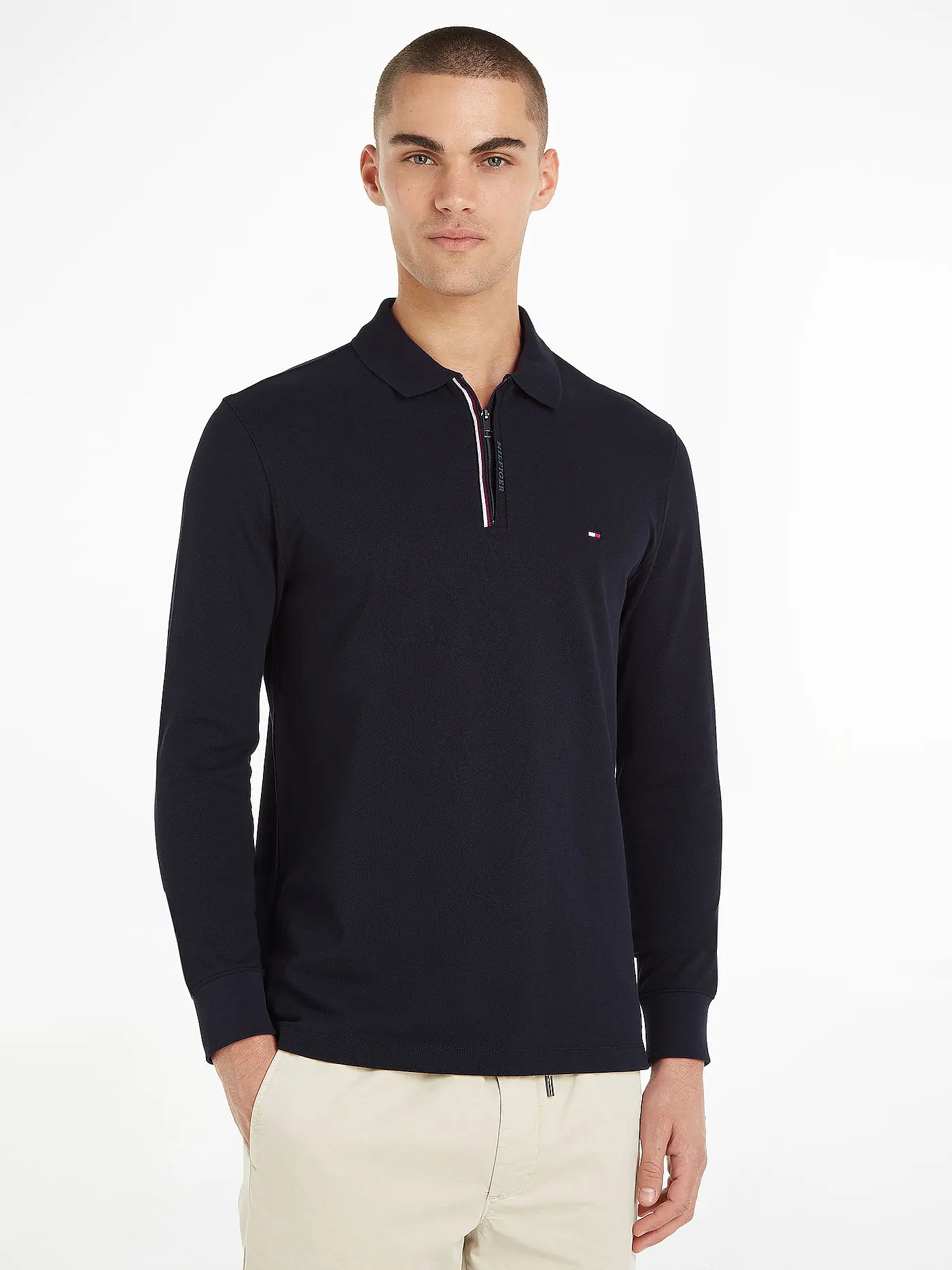 TOMMY HILFIGER | Poloshirt Slim Fit | blau